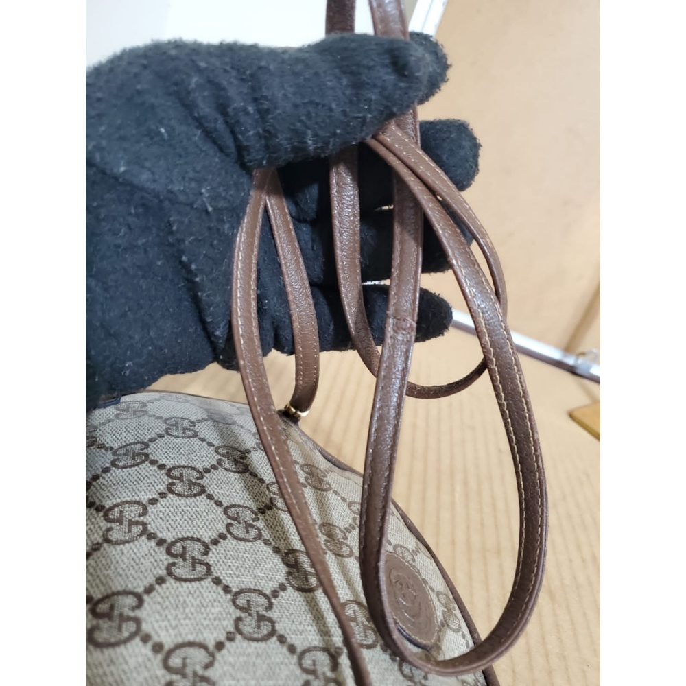 Gucci Vintage Supreme PVC Monogram Crossbody Bag - Picture 11 of 14